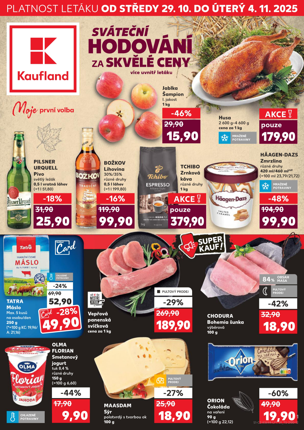 Leták Kaufland leták Ostrava - Poruba - strana 1
