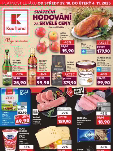 Kaufland leták Ostrava - Poruba Kaufland leták Ostrava - Poruba