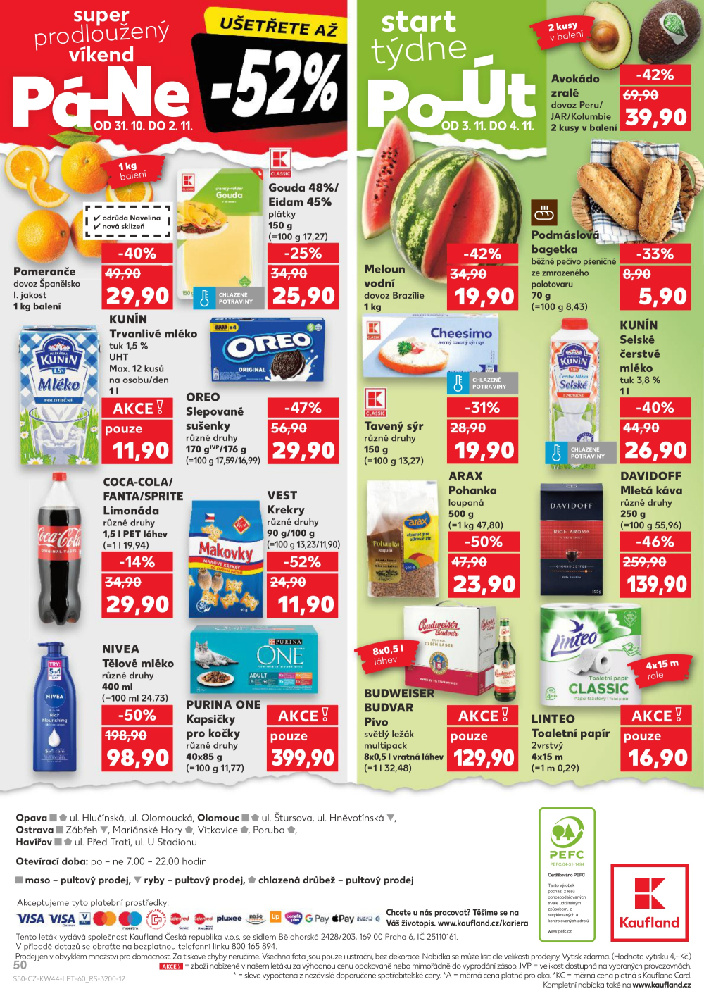Leták Kaufland leták Ostrava - Poruba - strana 50