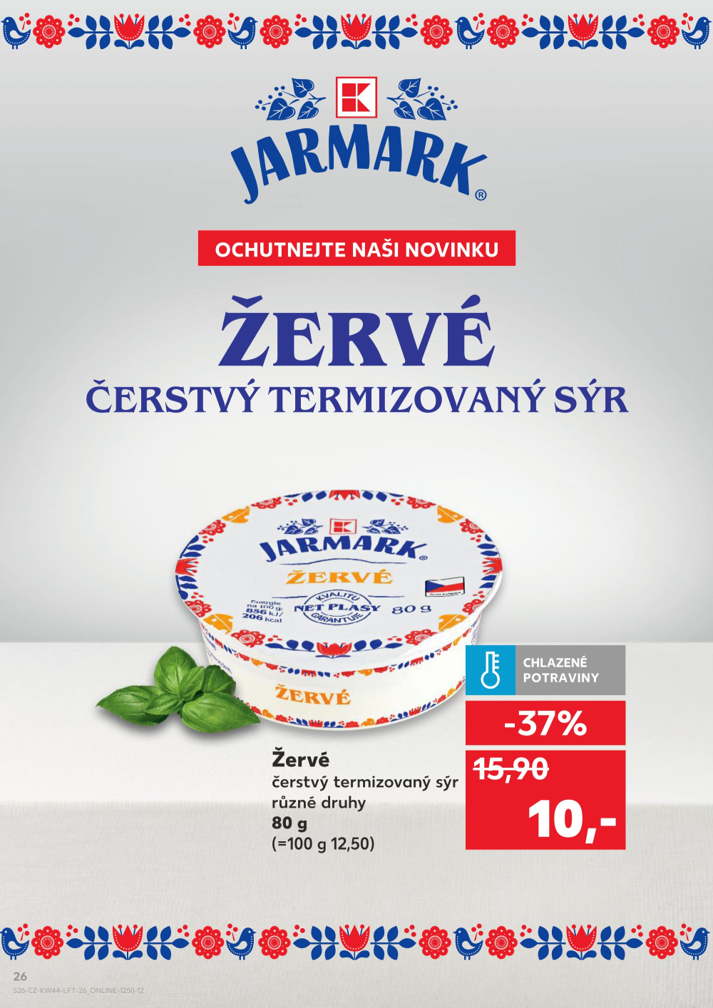 Leták Kaufland leták Praha 5 - Stodůlky - strana 26