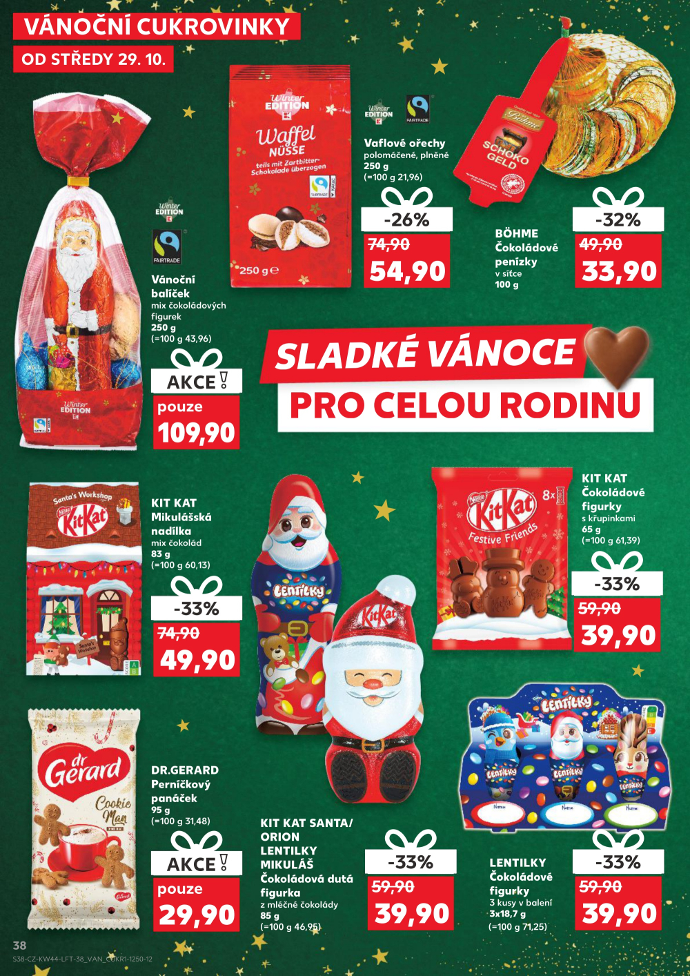 Leták Kaufland leták Praha 5 - Stodůlky - strana 38