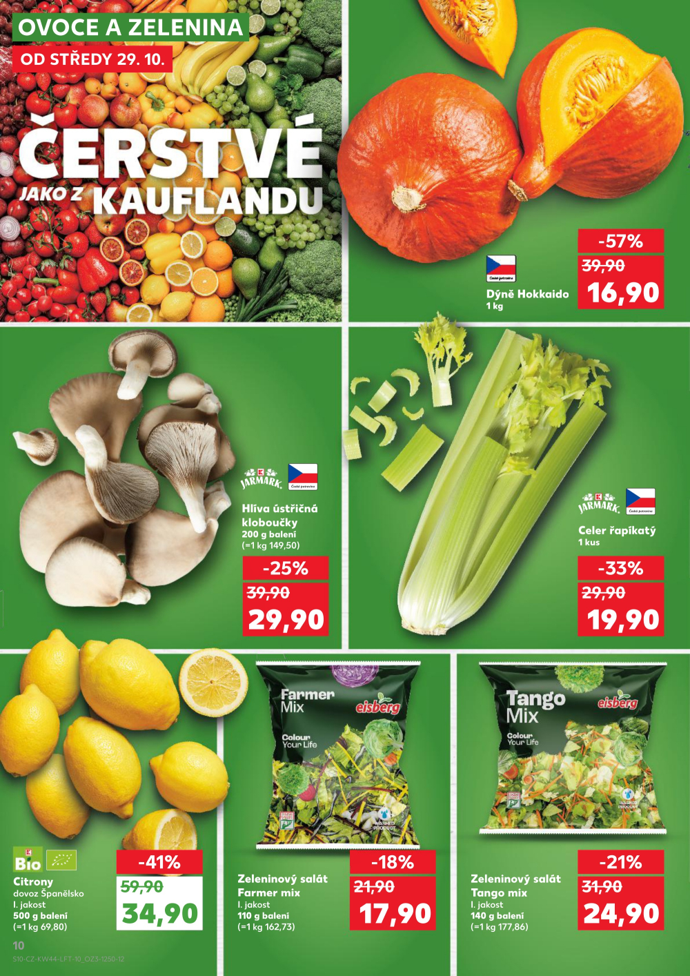 Leták Kaufland leták Praha 8 - Libeň - strana 10