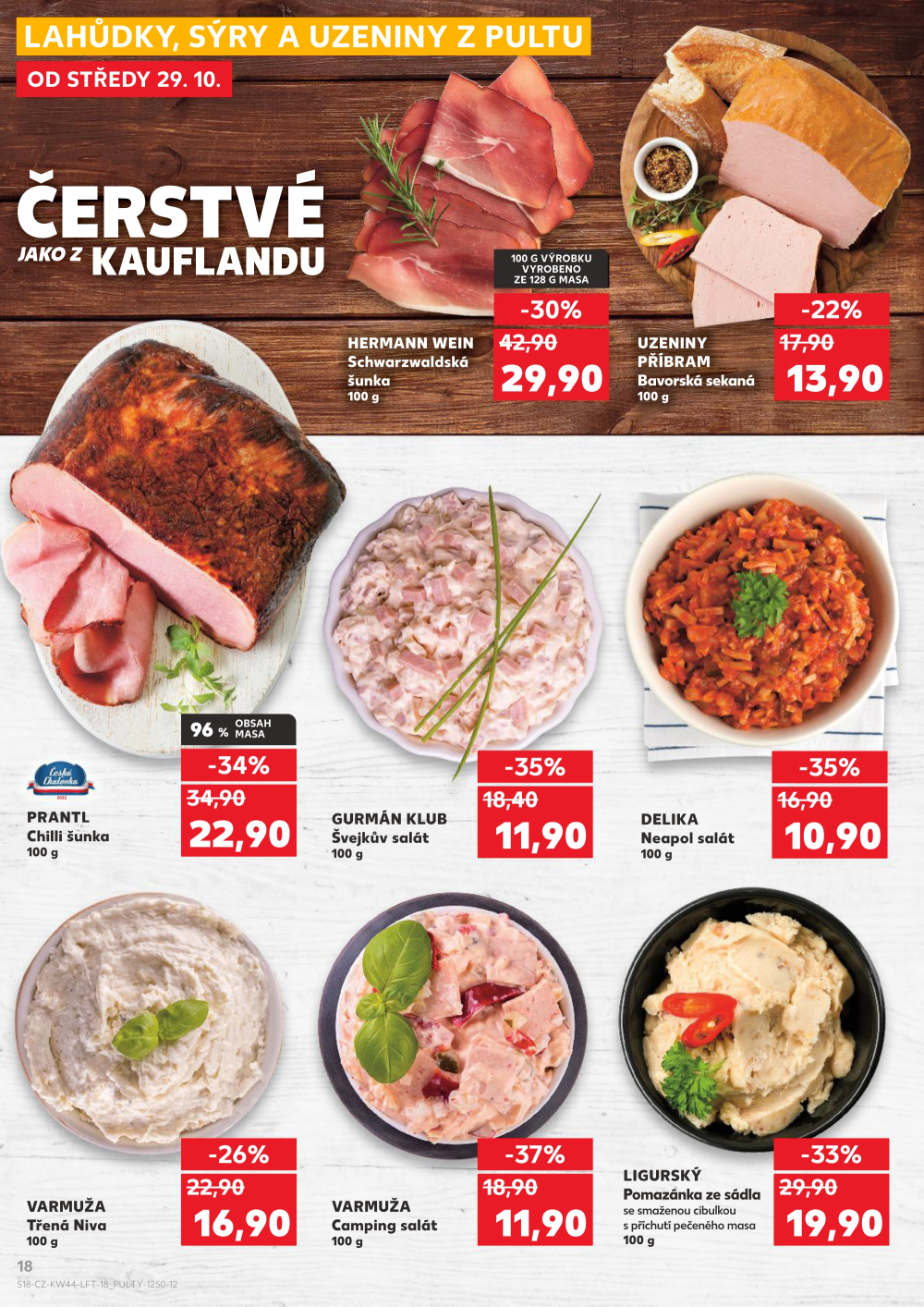 Leták Kaufland leták Praha 8 - Libeň - strana 18
