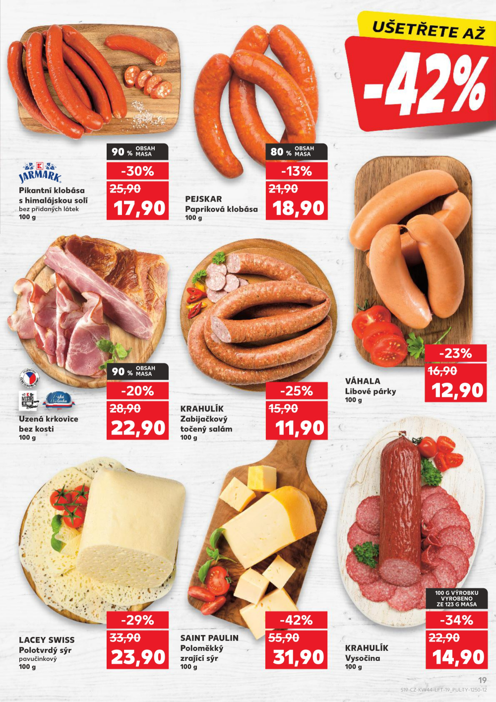 Leták Kaufland leták Praha 8 - Libeň - strana 19