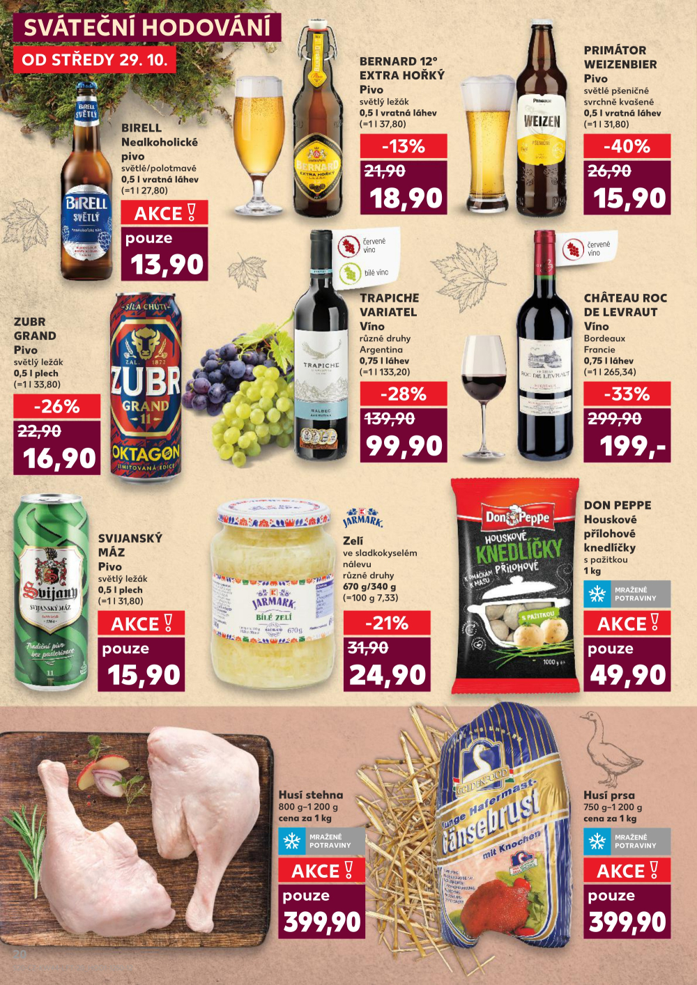 Leták Kaufland leták Praha 8 - Libeň - strana 20