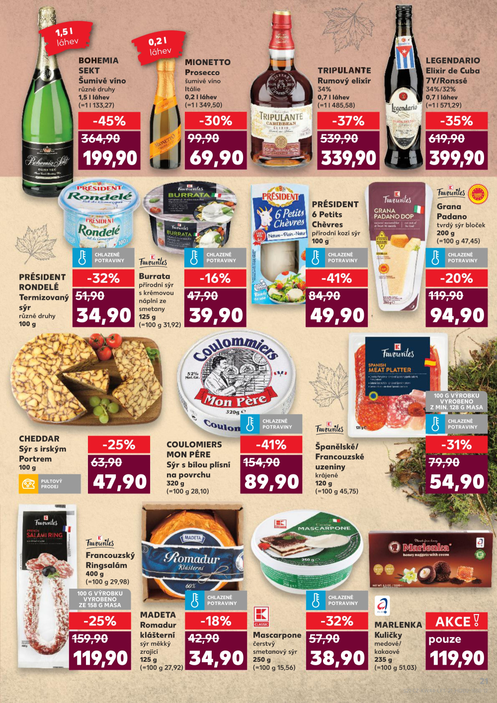 Leták Kaufland leták Praha 8 - Libeň - strana 21