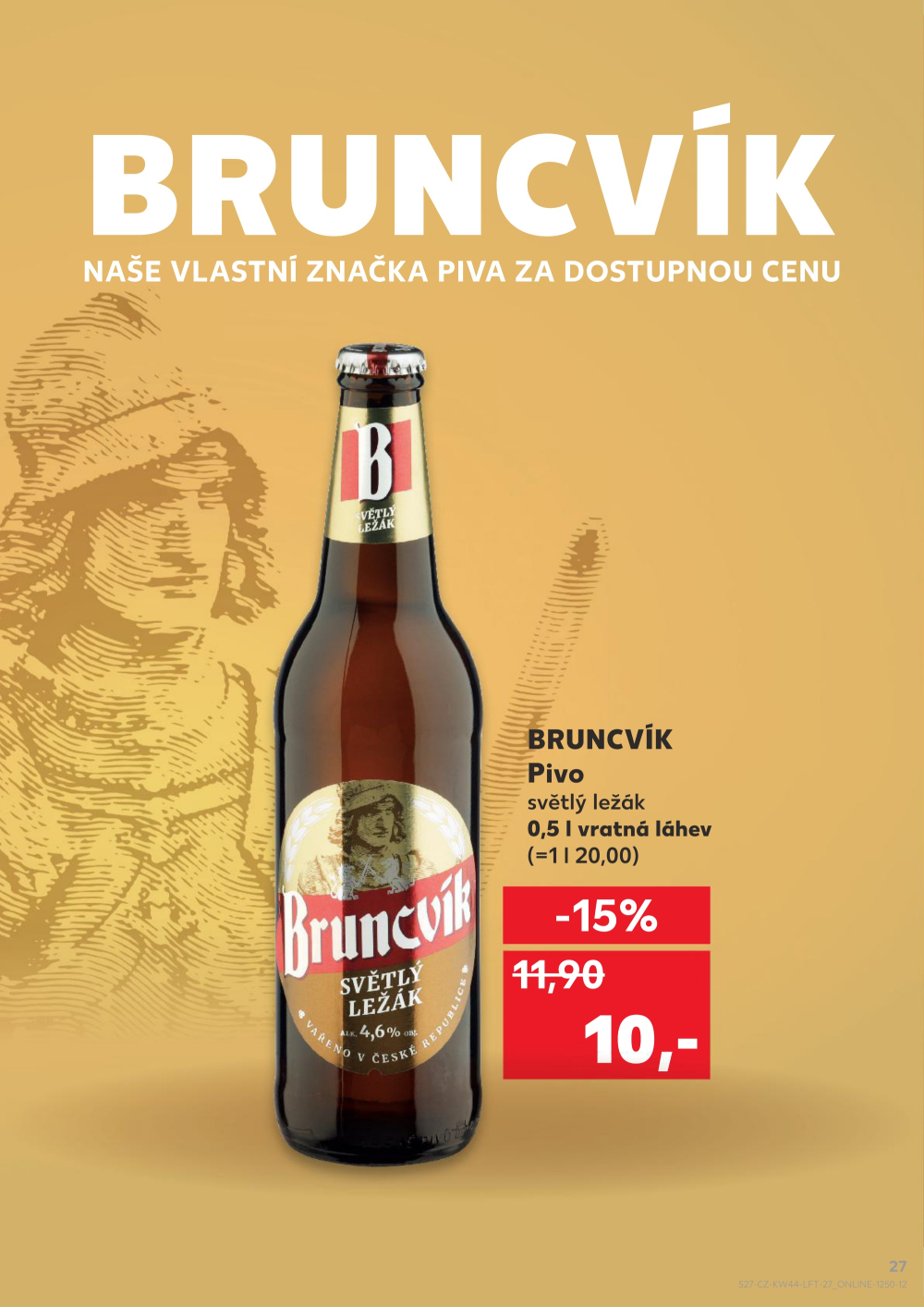 Leták Kaufland leták Praha 8 - Libeň - strana 27