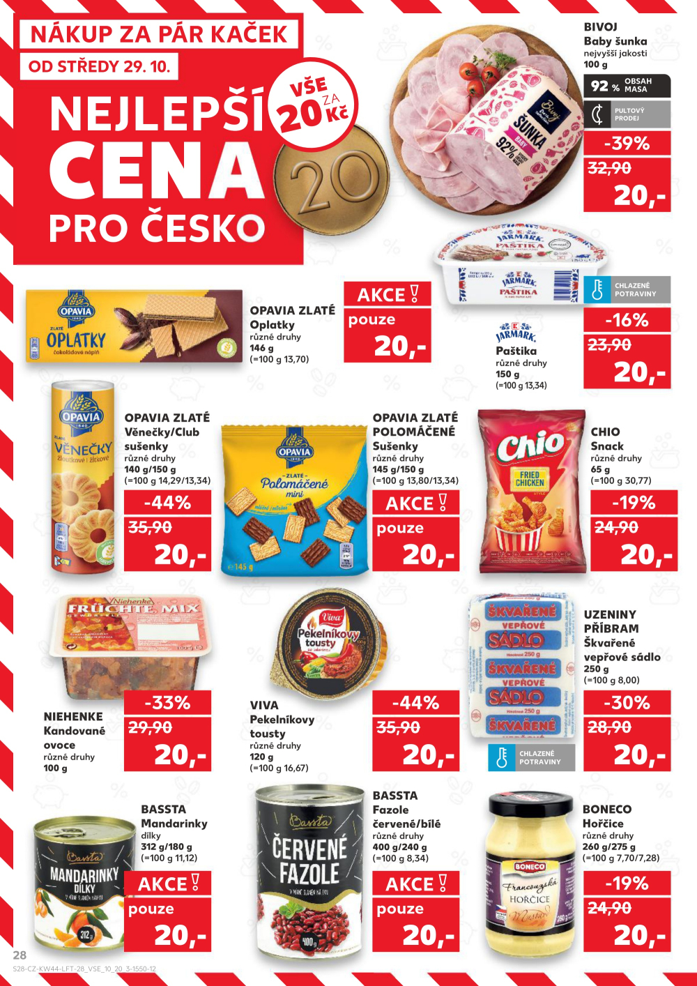 Leták Kaufland leták Praha 8 - Libeň - strana 28