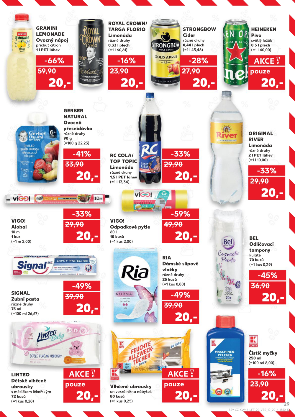 Leták Kaufland leták Praha 8 - Libeň - strana 29