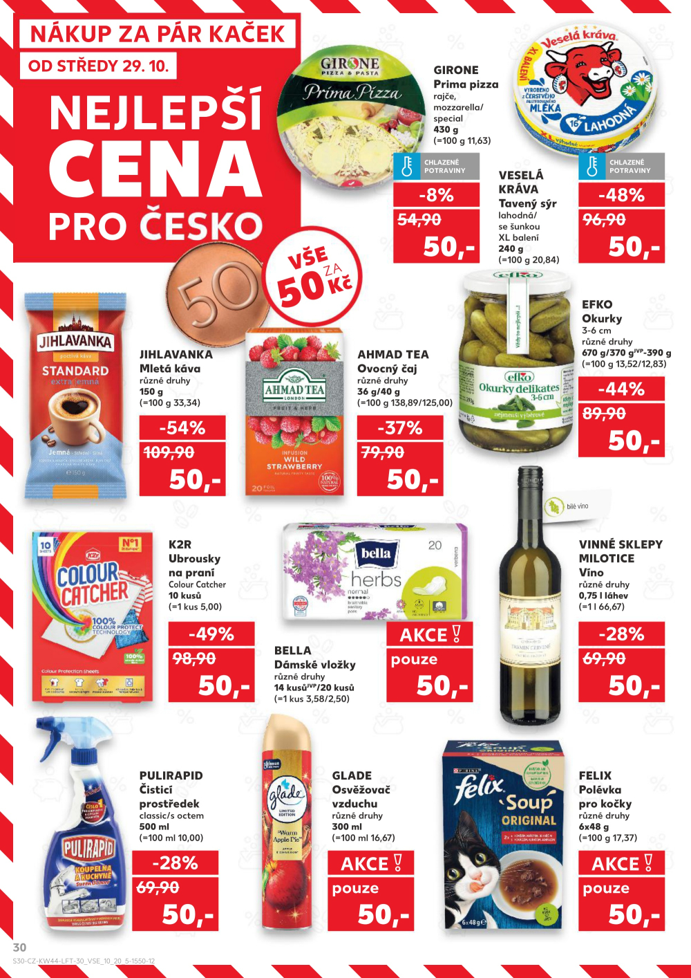 Leták Kaufland leták Praha 8 - Libeň - strana 30