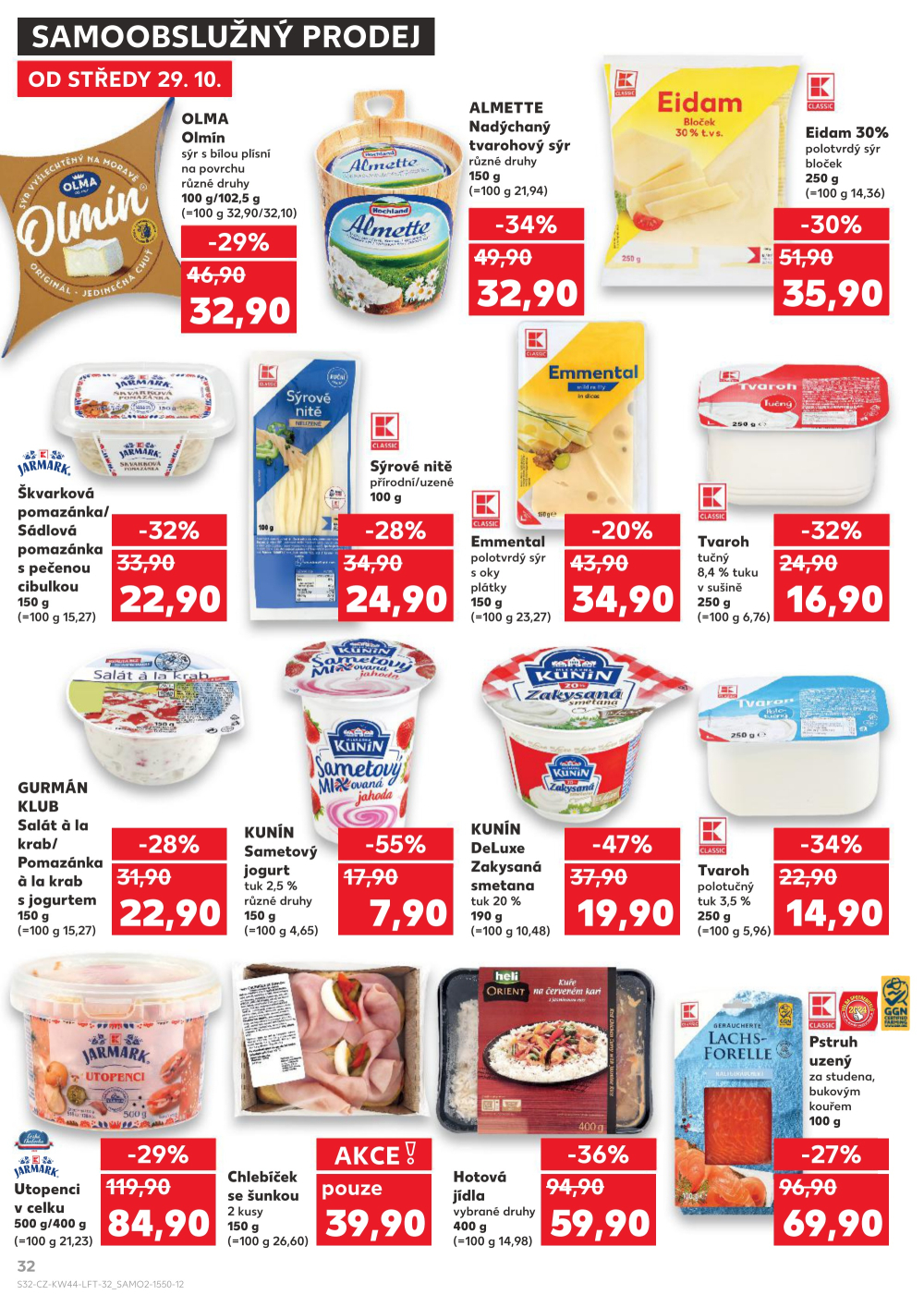 Leták Kaufland leták Praha 8 - Libeň - strana 32