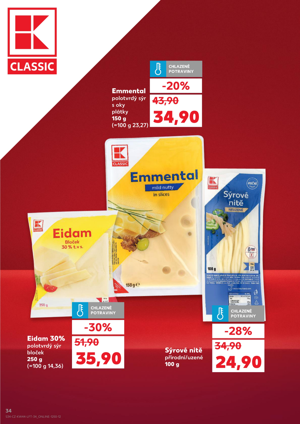 Leták Kaufland leták Praha 8 - Libeň - strana 34