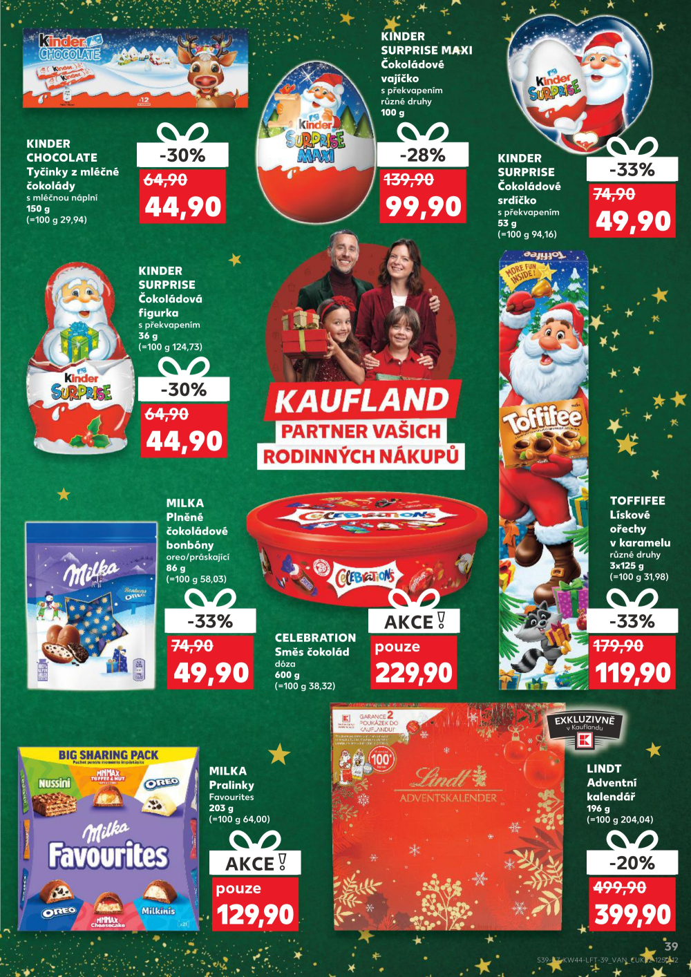 Leták Kaufland leták Praha 8 - Libeň - strana 39