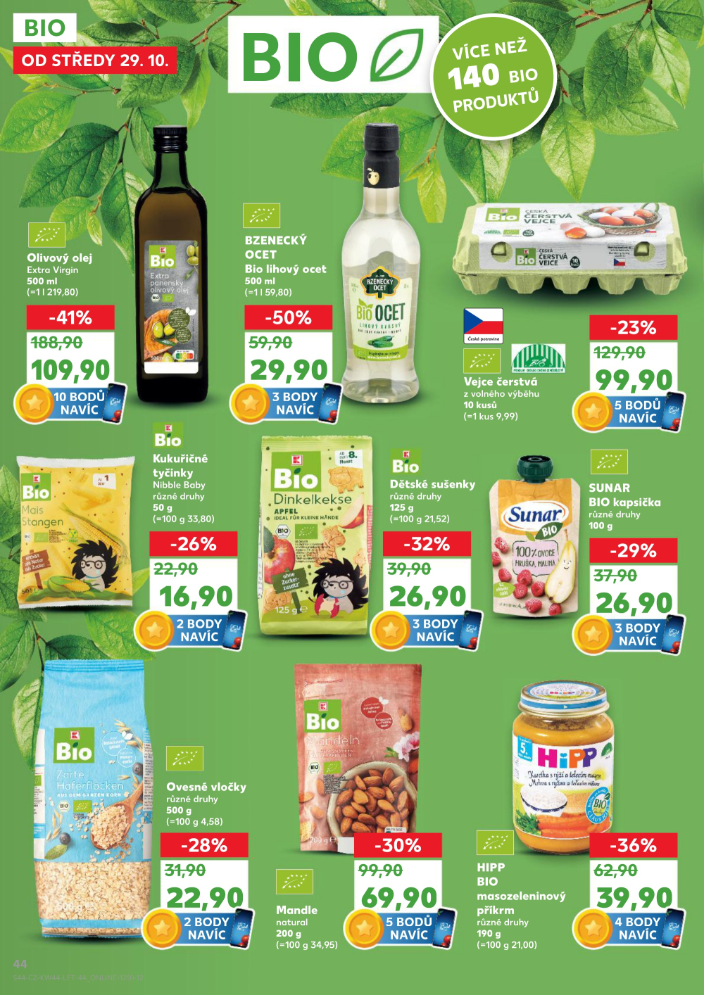 Leták Kaufland leták Praha 8 - Libeň - strana 44