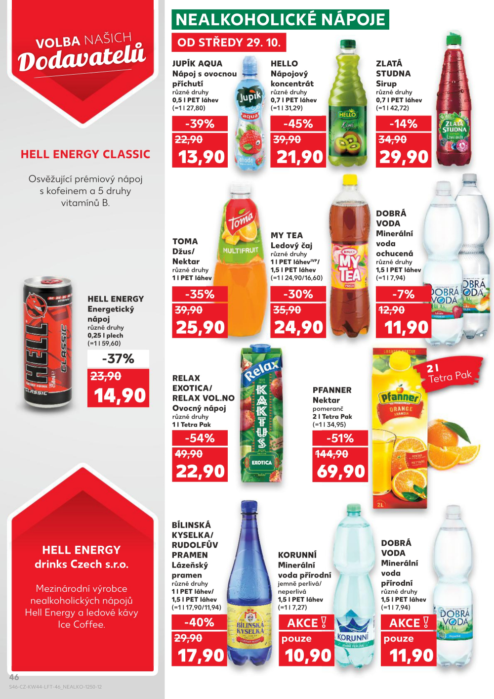 Leták Kaufland leták Praha 8 - Libeň - strana 46