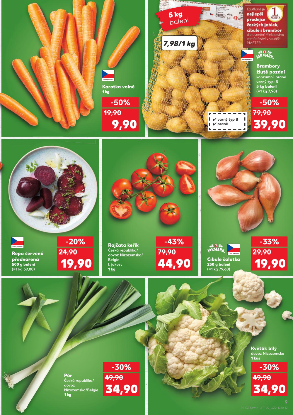 Leták Kaufland leták Praha 8 - Libeň - strana 9