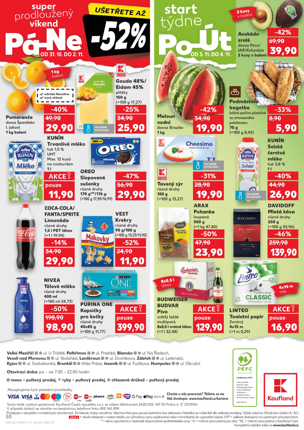 Leták Kaufland leták Kyjov - strana 50