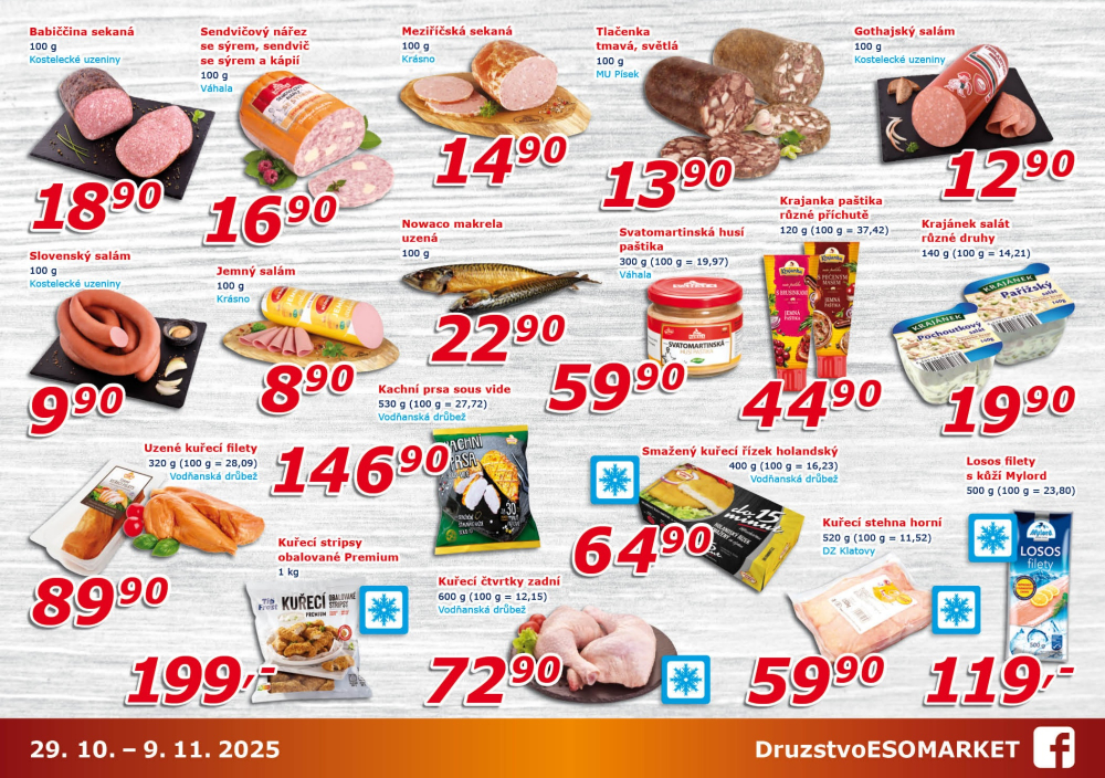 Leták ESO MARKET leták - strana 3