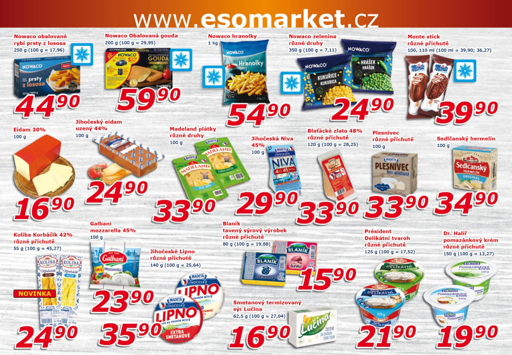 Leták ESO MARKET leták - strana 4