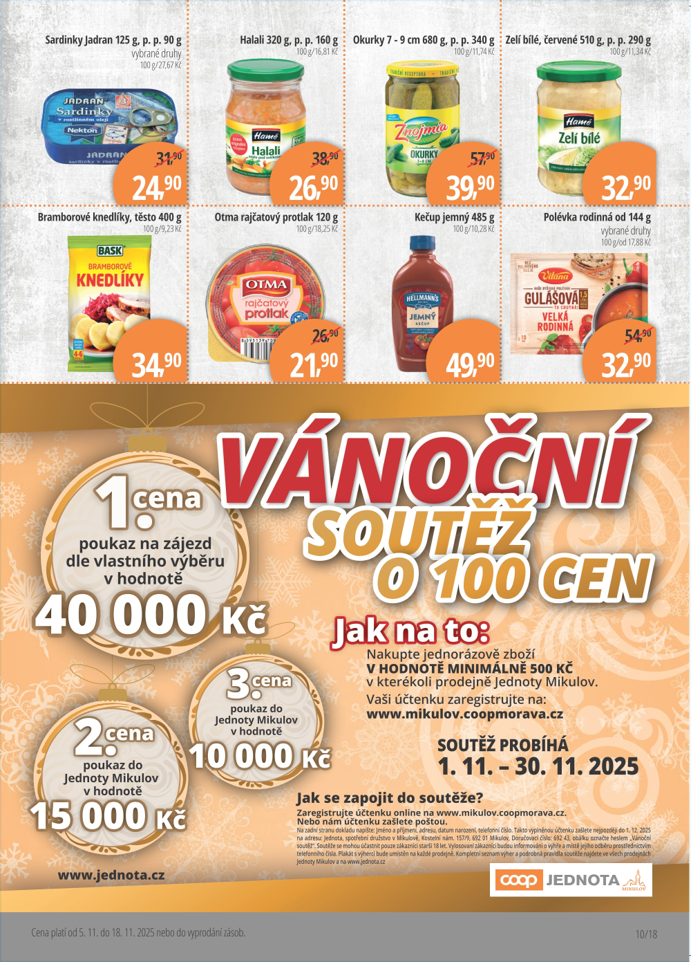 Leták Jednota Mikulov leták - strana 10