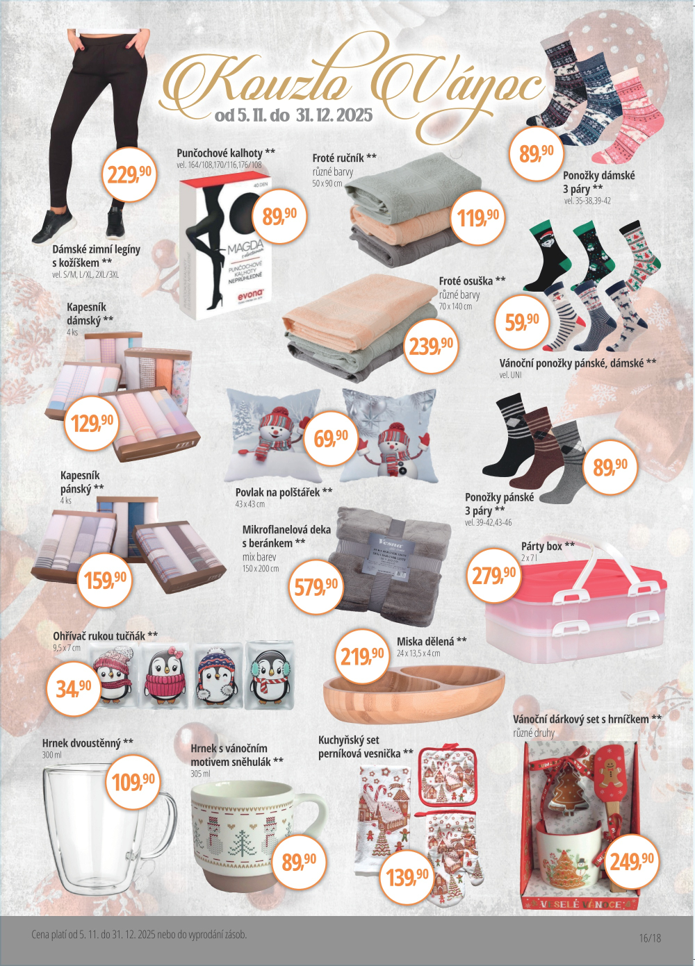 Leták Jednota Mikulov leták - strana 16