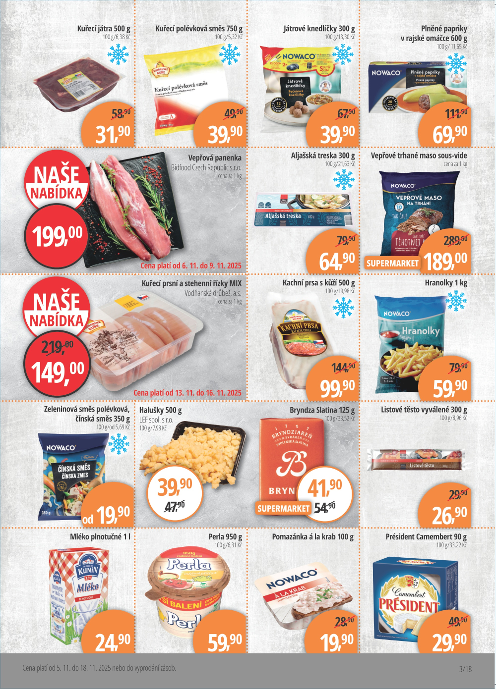 Leták Jednota Mikulov leták - strana 3