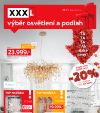 Akční leták XXXLutz  - Výběr osvětlení a podlah Akční leták XXXLutz  - Výběr osvětlení a podlah