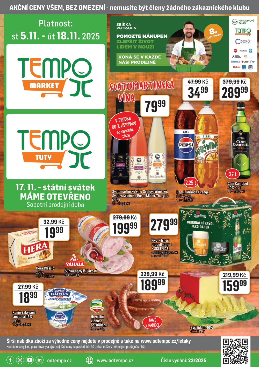 Leták TEMPO leták - strana 1