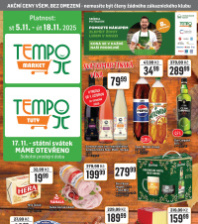 Akční leták TEMPO 