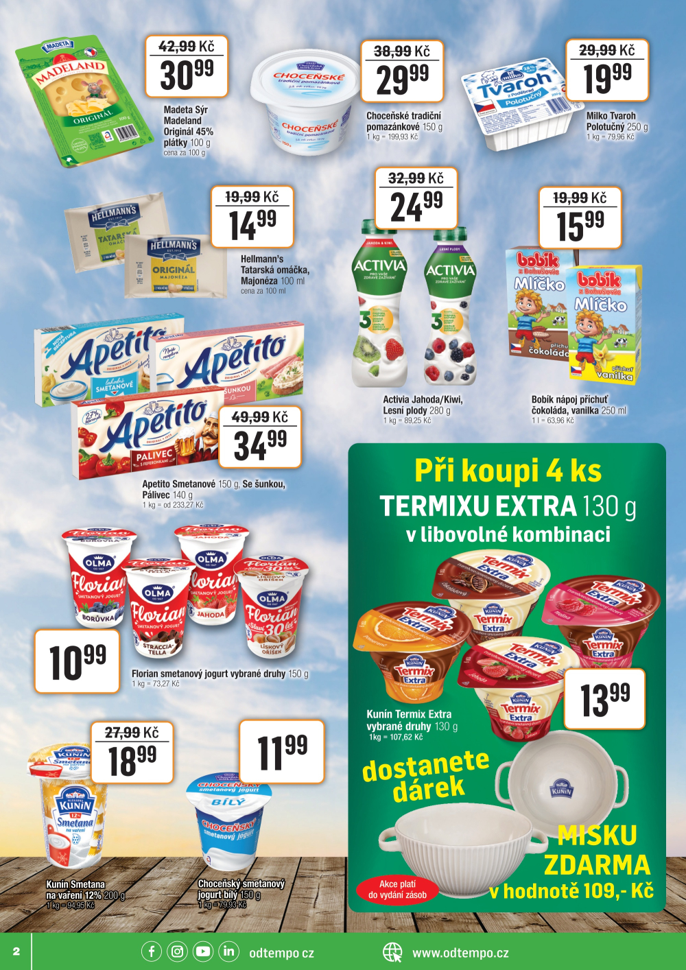 Leták TEMPO leták - strana 2