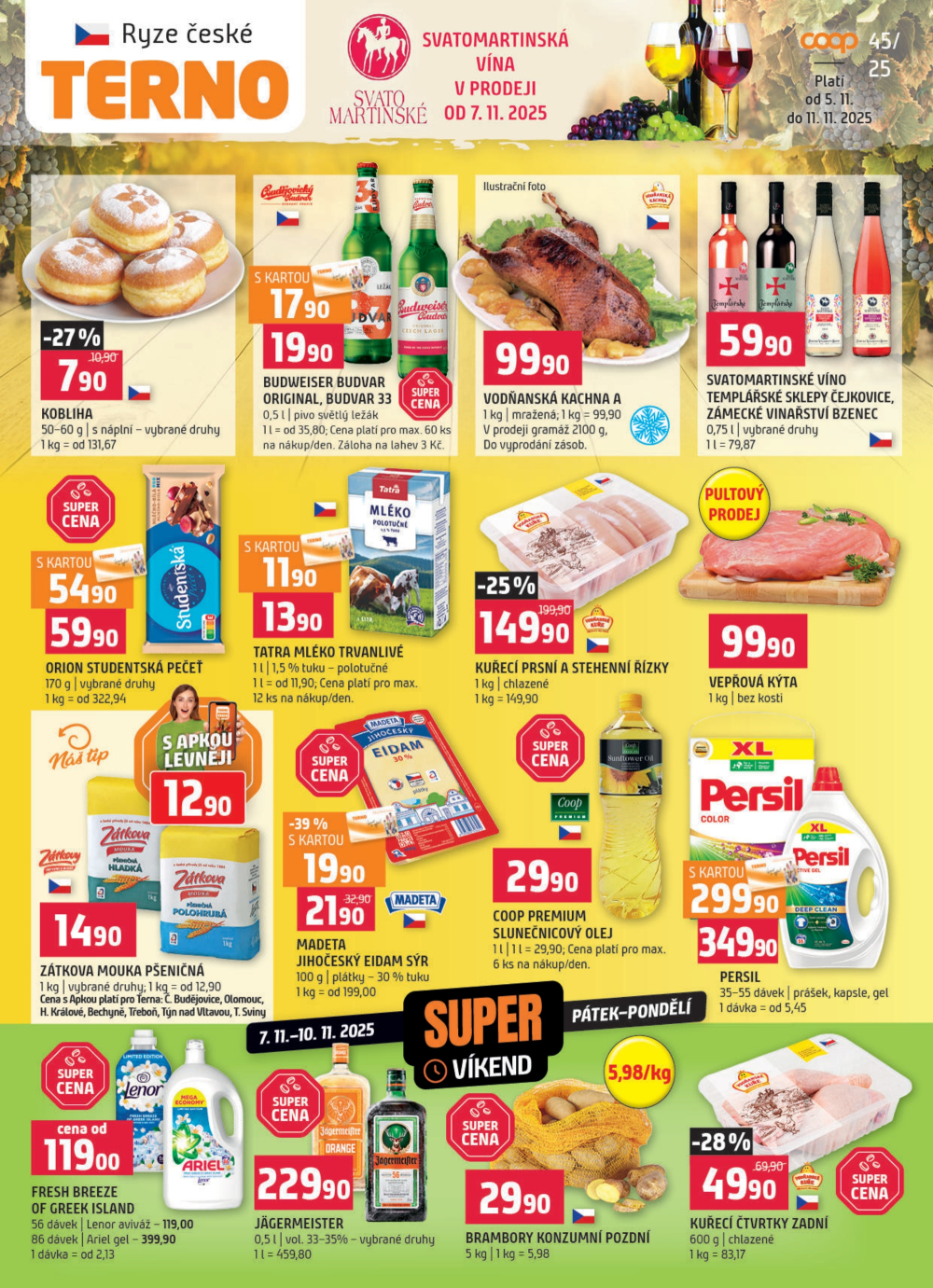 Leták Terno leták - Tábor - strana 1