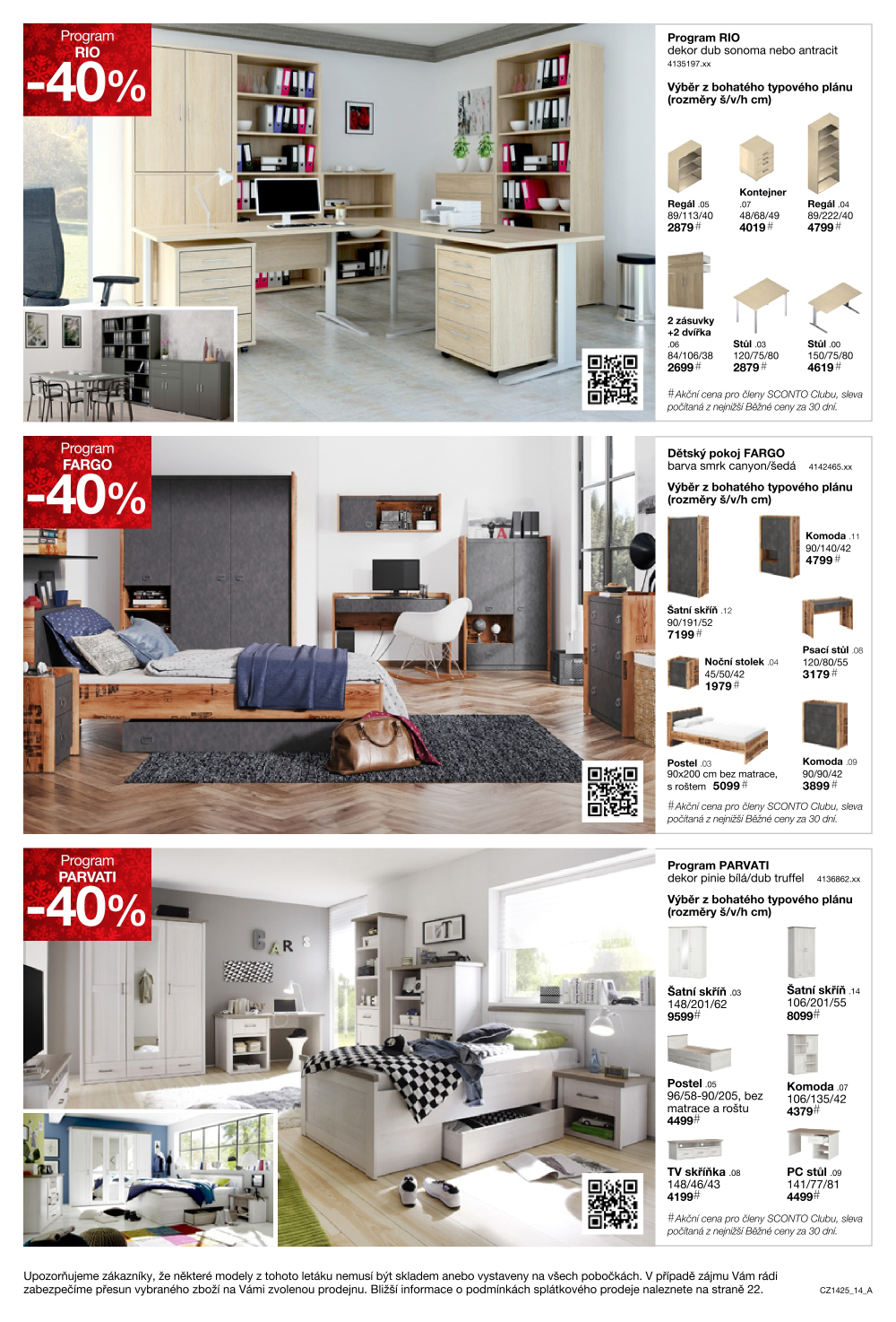Leták SCONTO Nábytek leták - strana 14