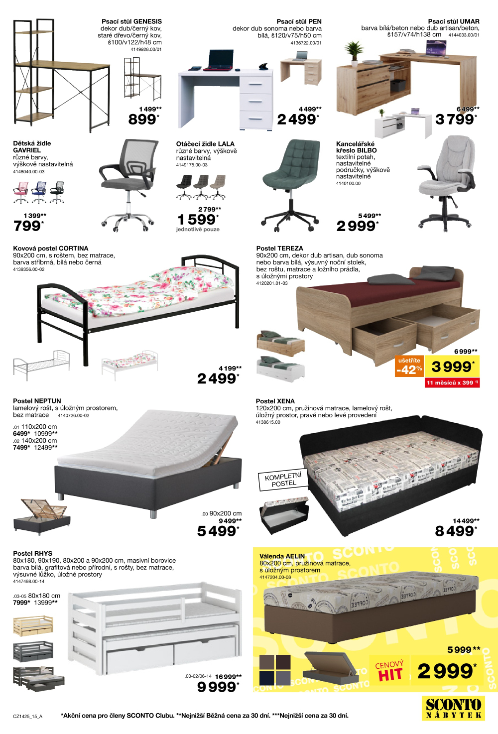 Leták SCONTO Nábytek leták - strana 15