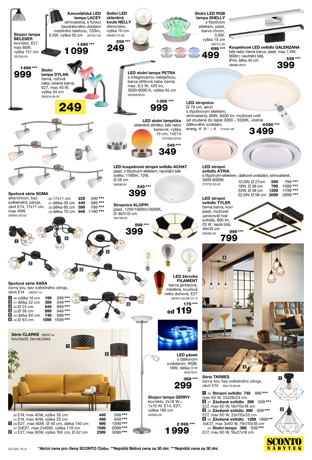 Leták SCONTO Nábytek leták - strana 19