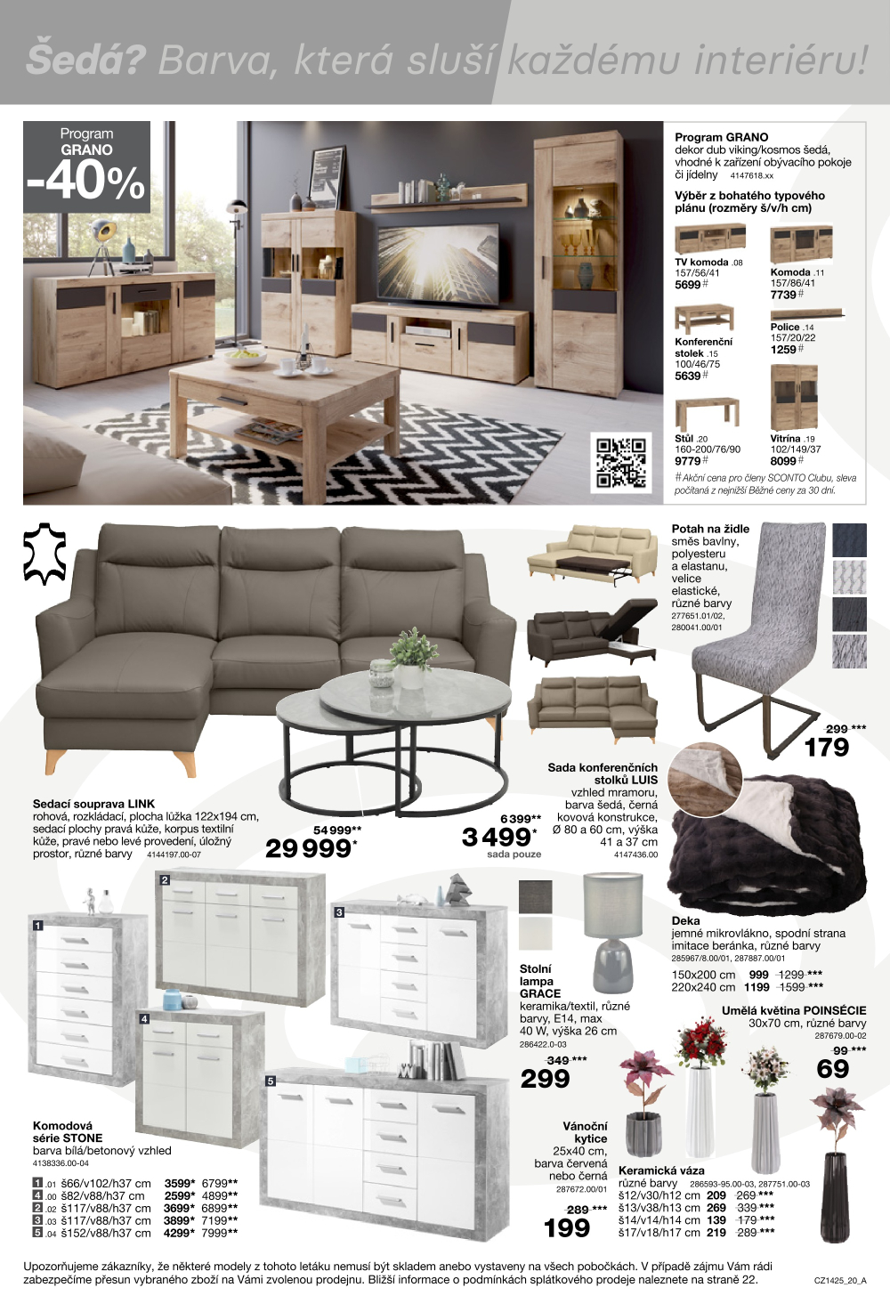 Leták SCONTO Nábytek leták - strana 20