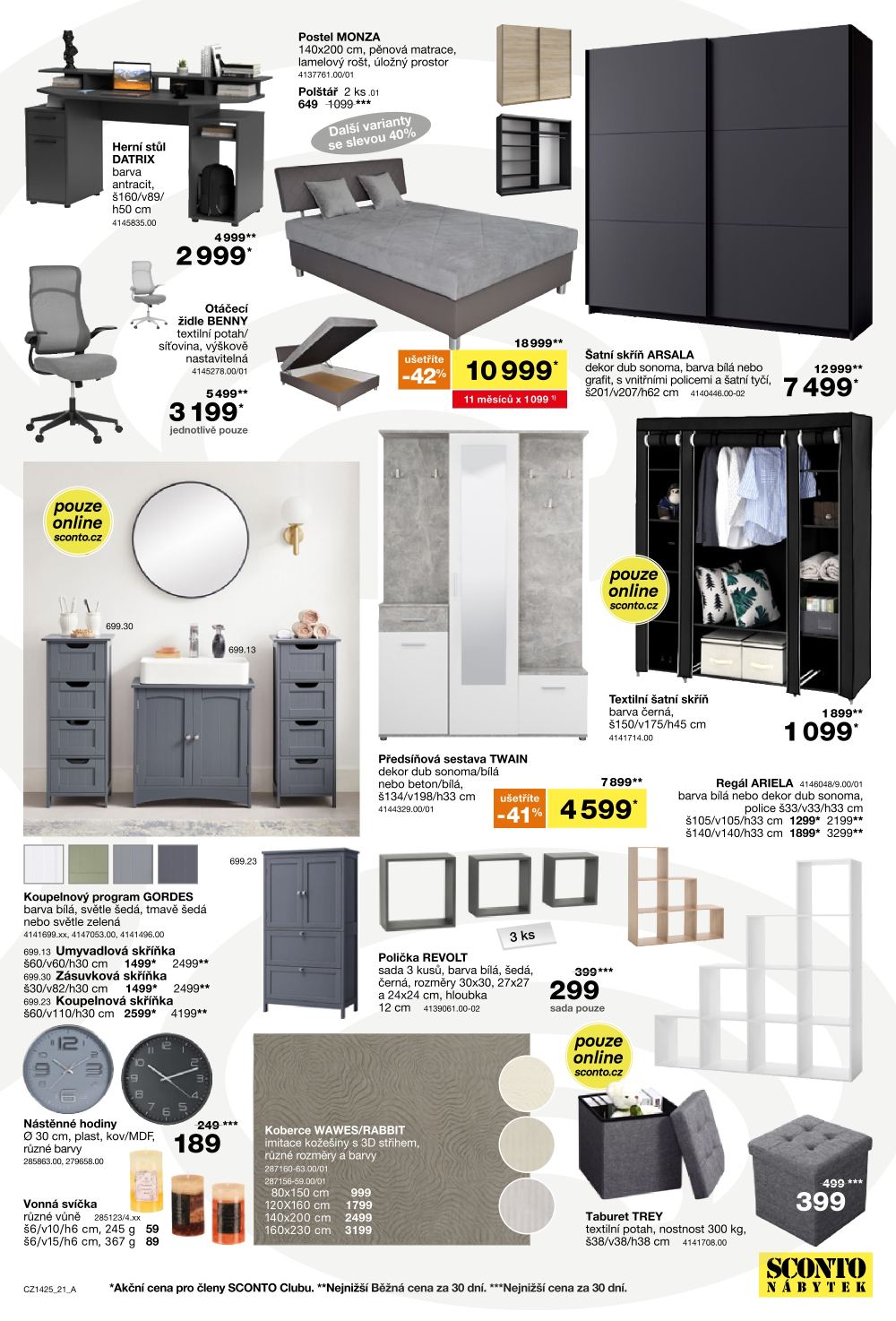 Leták SCONTO Nábytek leták - strana 21
