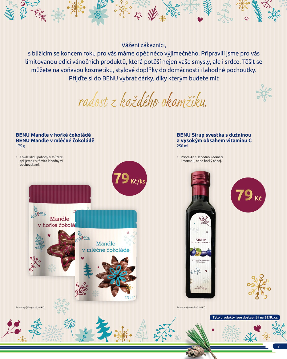 Leták BENU lékárna - Radost z každého okamžiku - strana 7