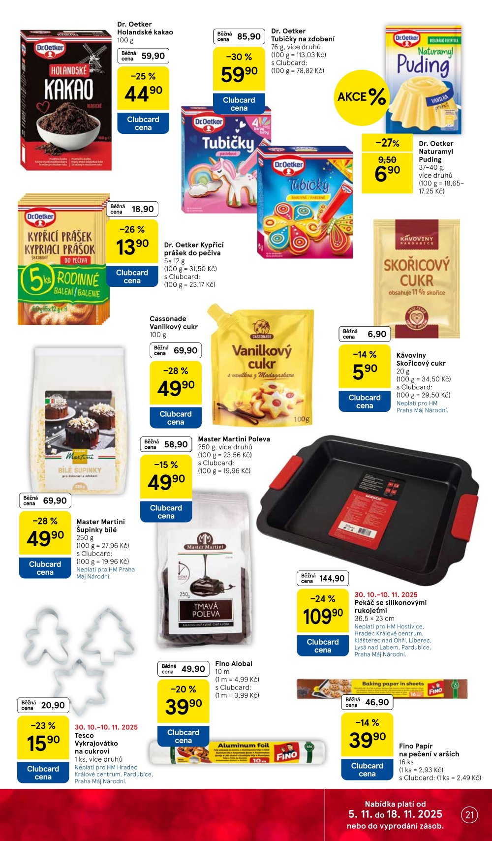 Leták Tesco hypermarket leták - strana 21