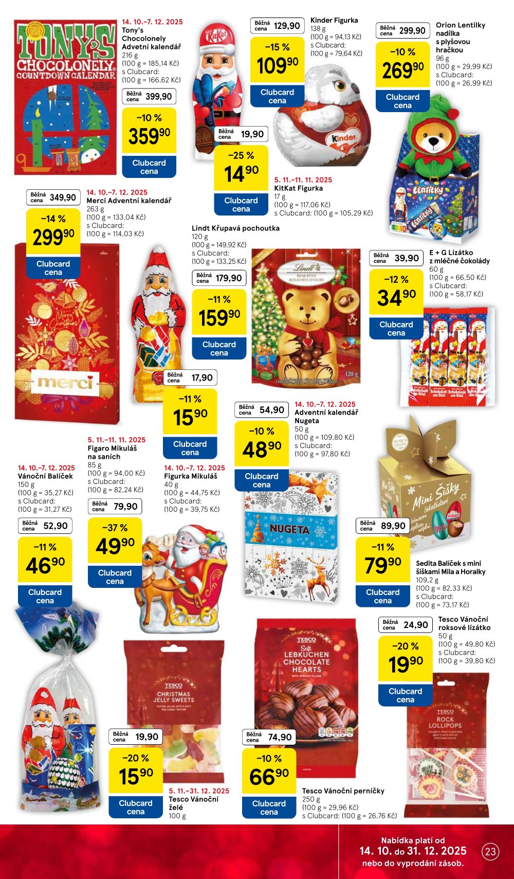 Leták Tesco hypermarket leták - strana 23