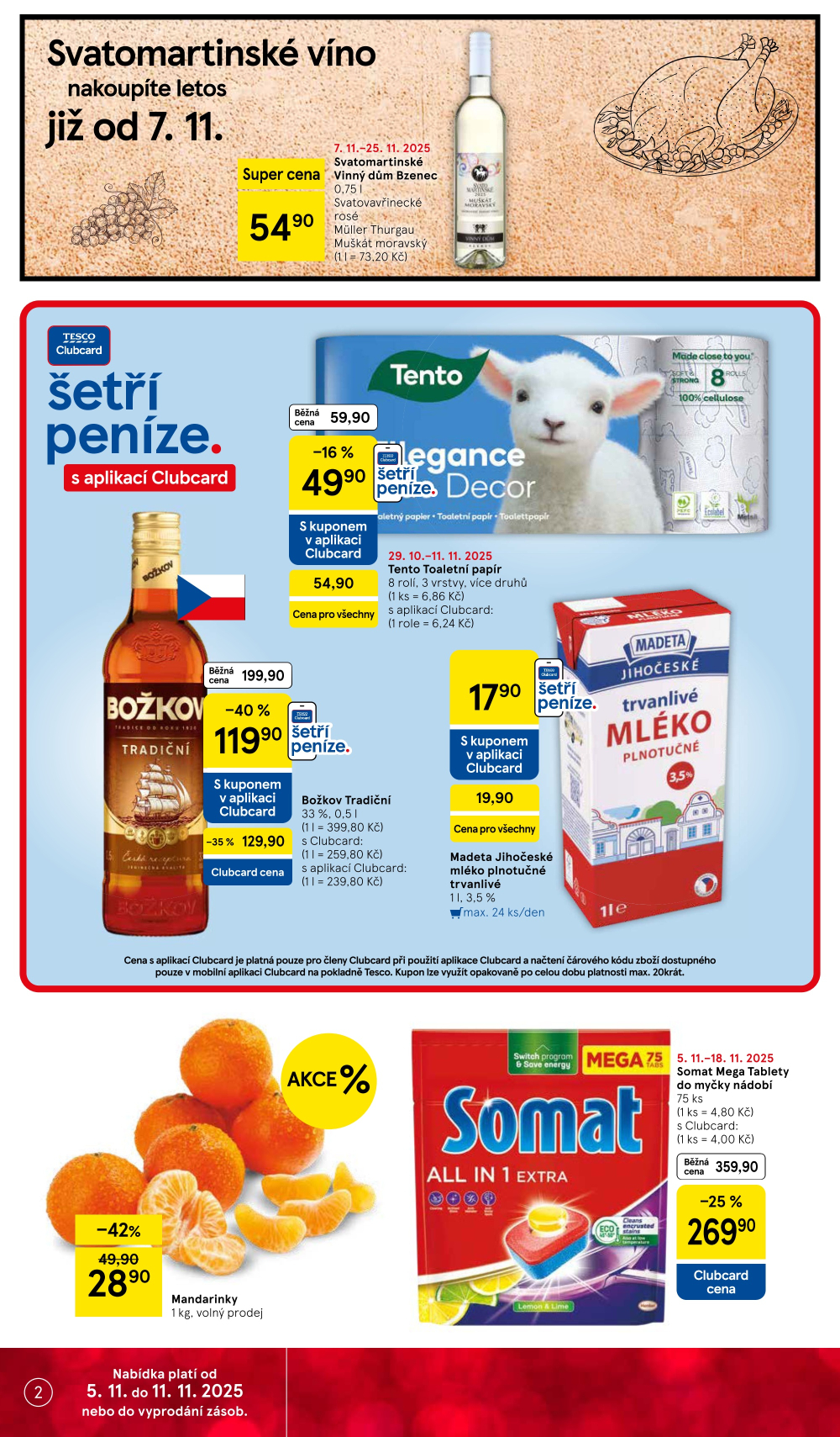 Leták Tesco supermarket leták - strana 2