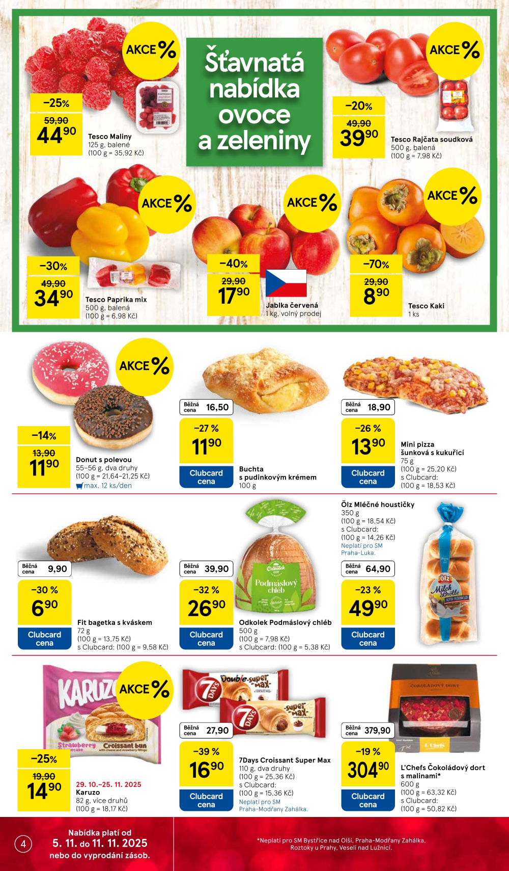 Leták Tesco supermarket leták - strana 4