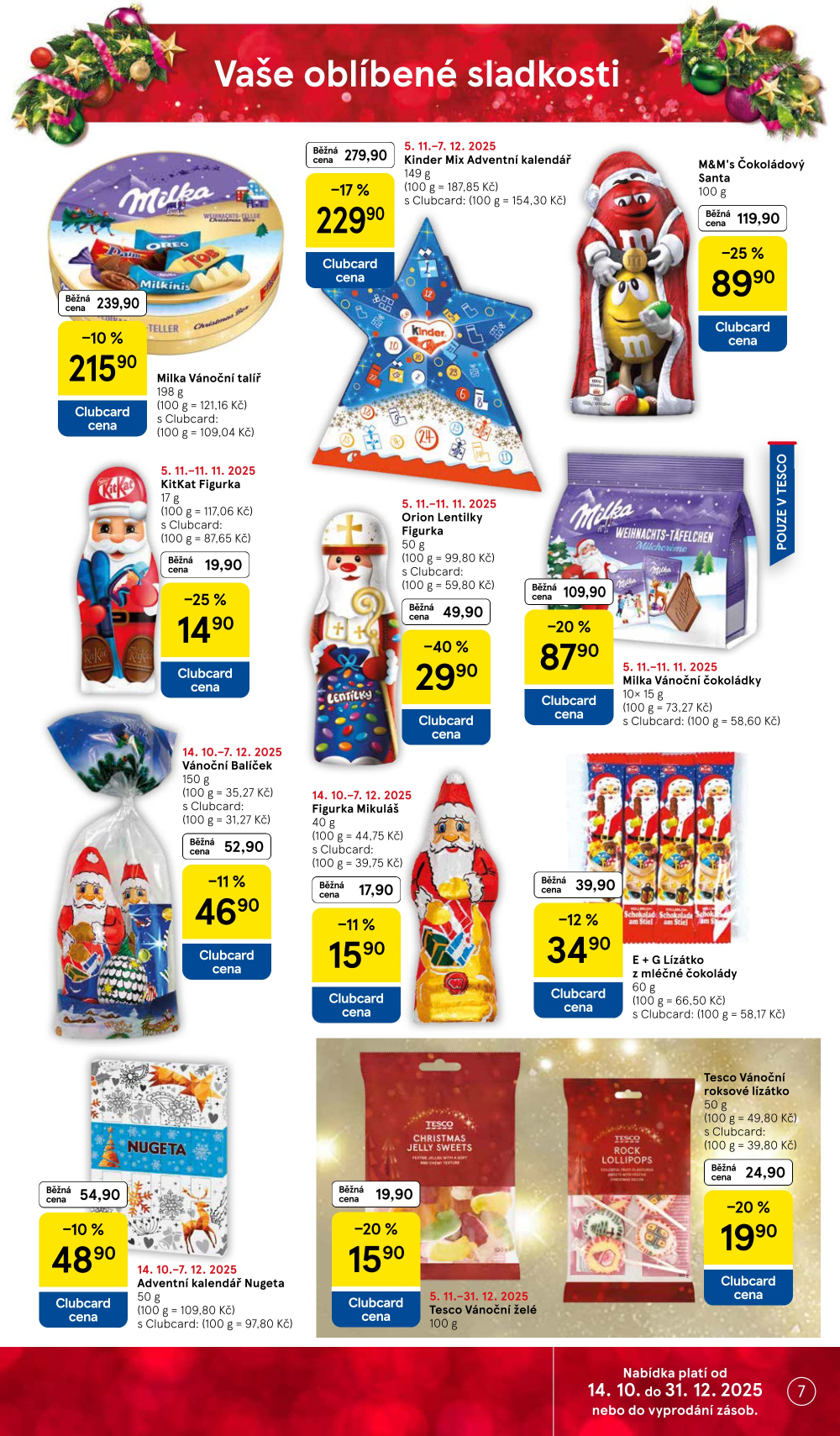 Leták Tesco supermarket leták - strana 7