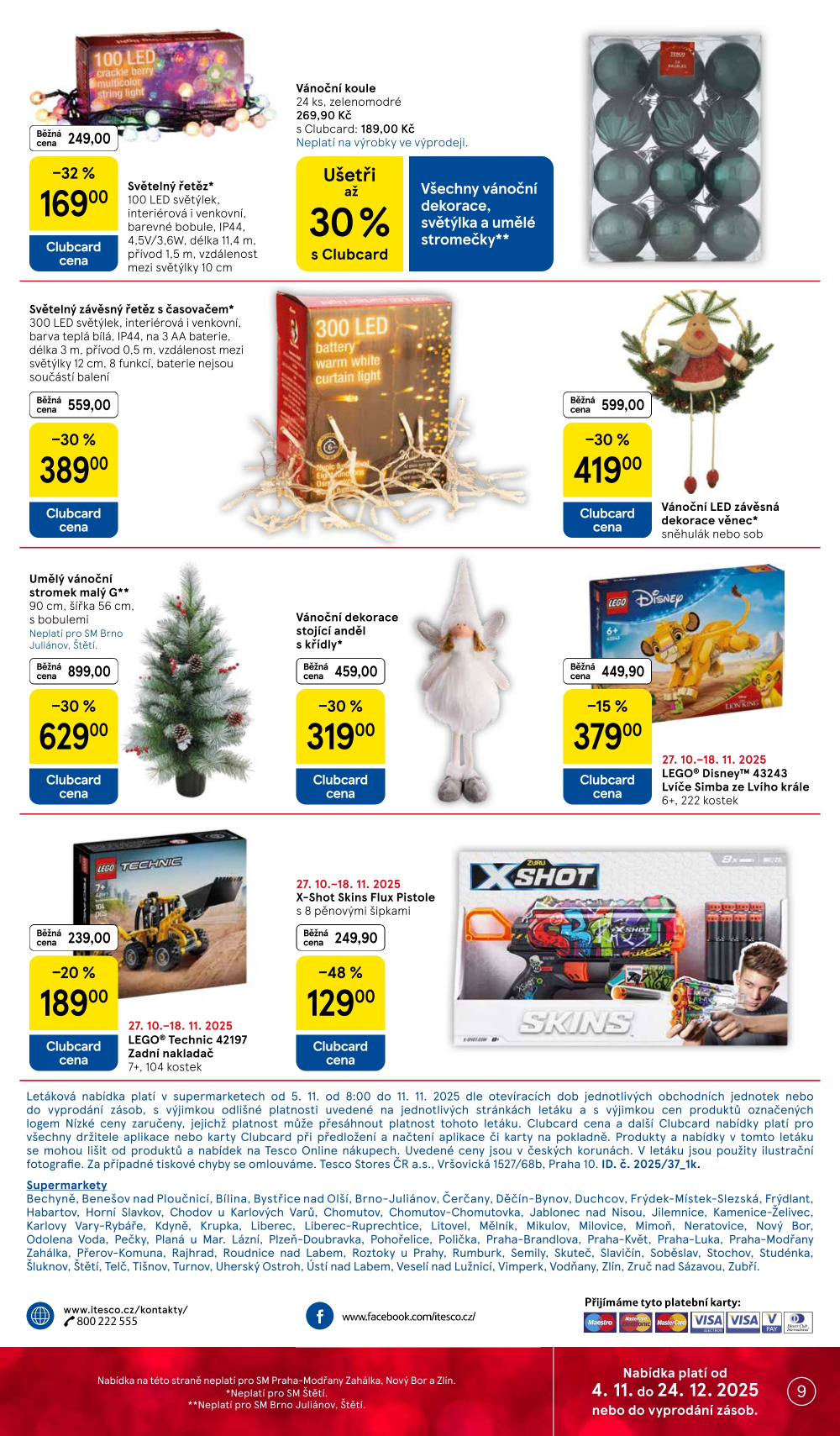 Leták Tesco supermarket leták - strana 9