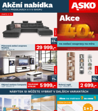 Akční leták ASKO nábytek  - Akční nabídka