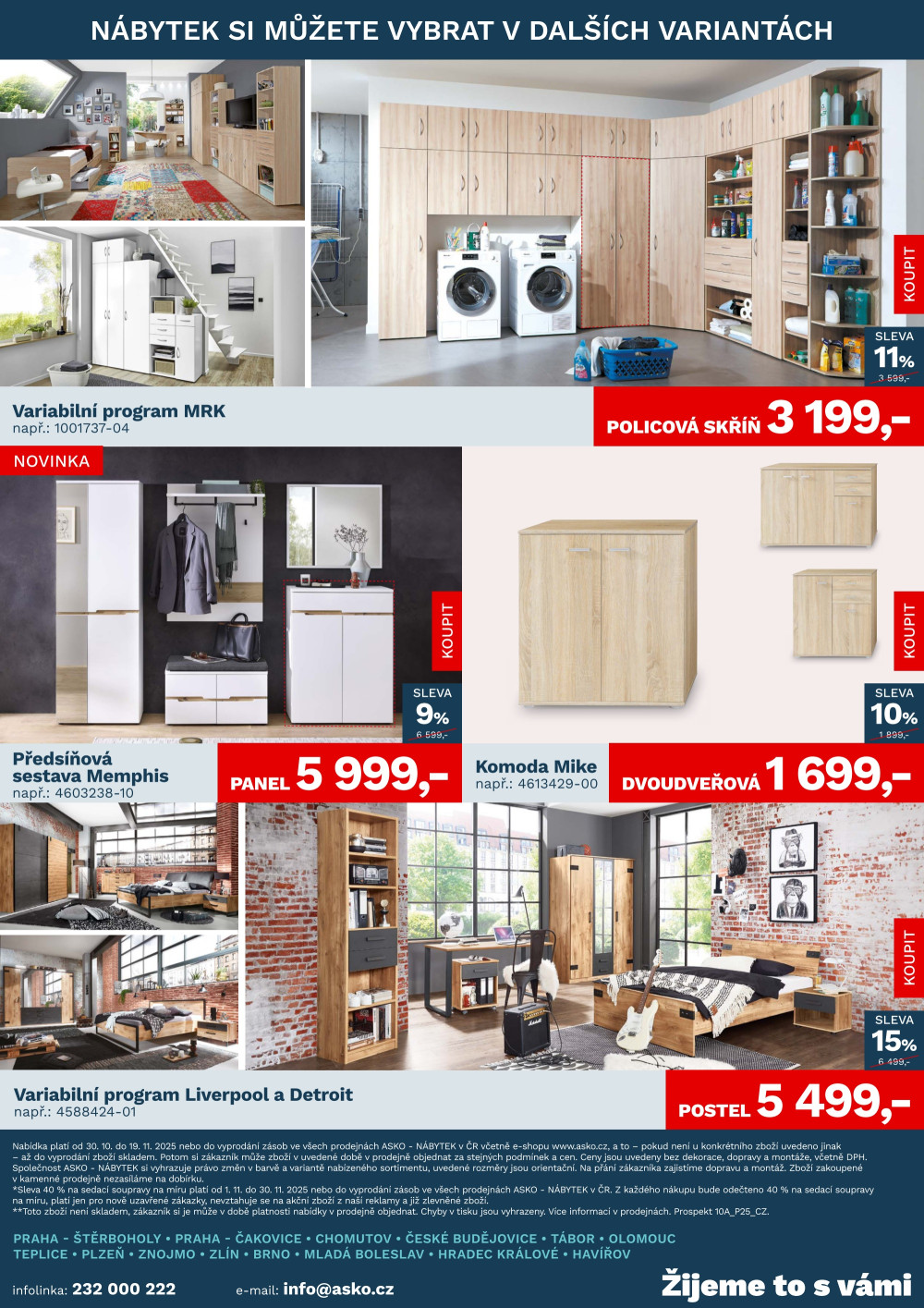 Leták ASKO nábytek leták - Akční nabídka - strana 4