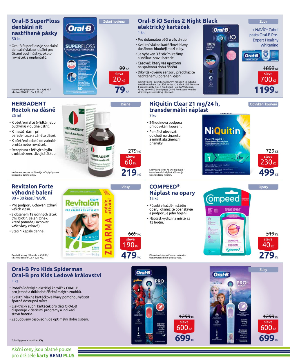 Leták BENU Lékárna leták - strana 19