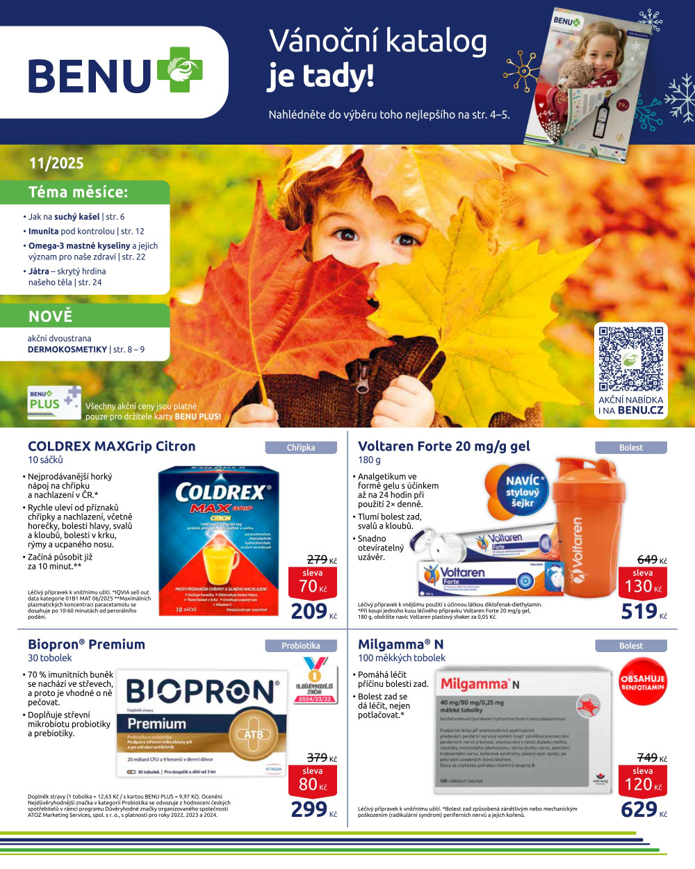 Leták BENU Lékárna leták - strana 1