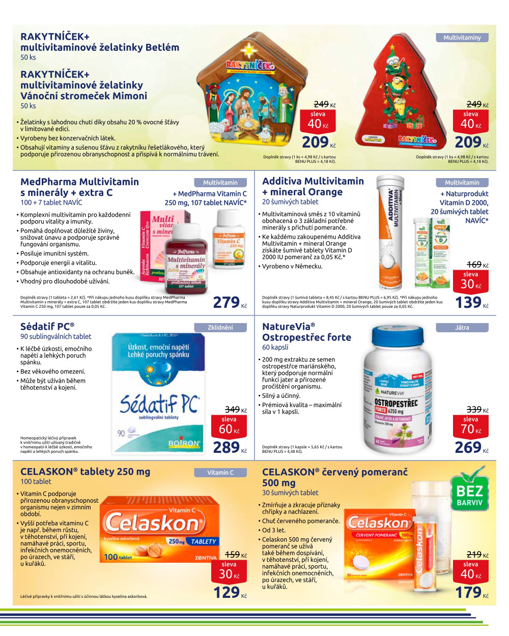 Leták BENU Lékárna leták - strana 22