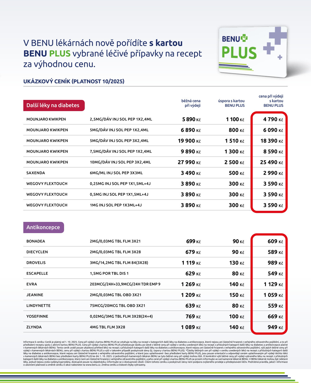 Leták BENU Lékárna leták - strana 24