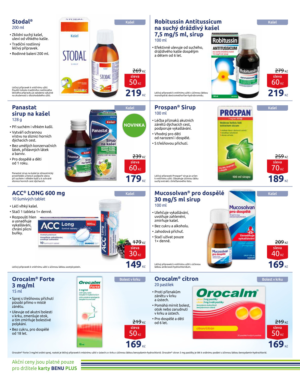 Leták BENU Lékárna leták - strana 2